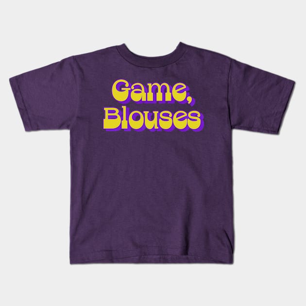 Game, Blouses --- Chappelle Show Fan Art Kids T-Shirt by DankFutura